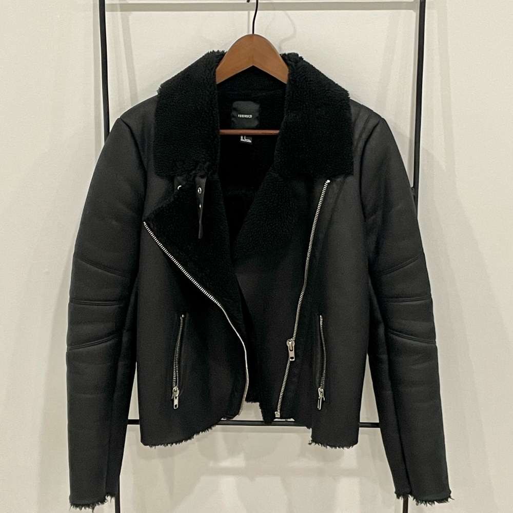 Forever 21 Sherling Jacket
